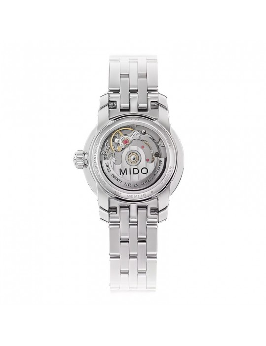 MIDO - BARONCELLI LADY TWENTY FIVE BIANCO 25MM