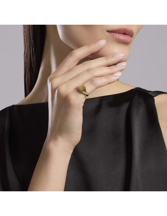 MABINA - ANELLO CHEVALIER NOBILE GOLD - 523460