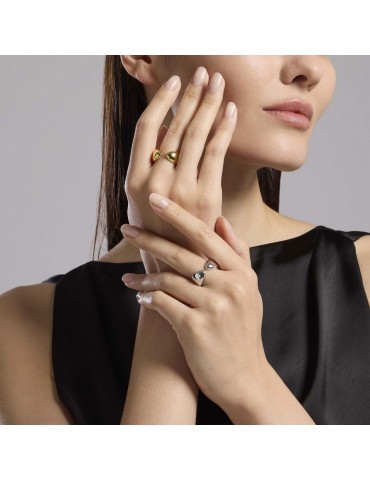 MABINA - ANELLO CONTRARIÈ NEW ERA SILVER - 523462