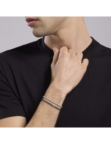 MABINA - BRACCIALE TENNIS CLUB BLACK - 534015