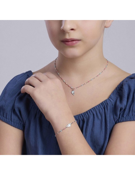 MABINA - COLLANA DELFINA  MULTICOLOR - 553771