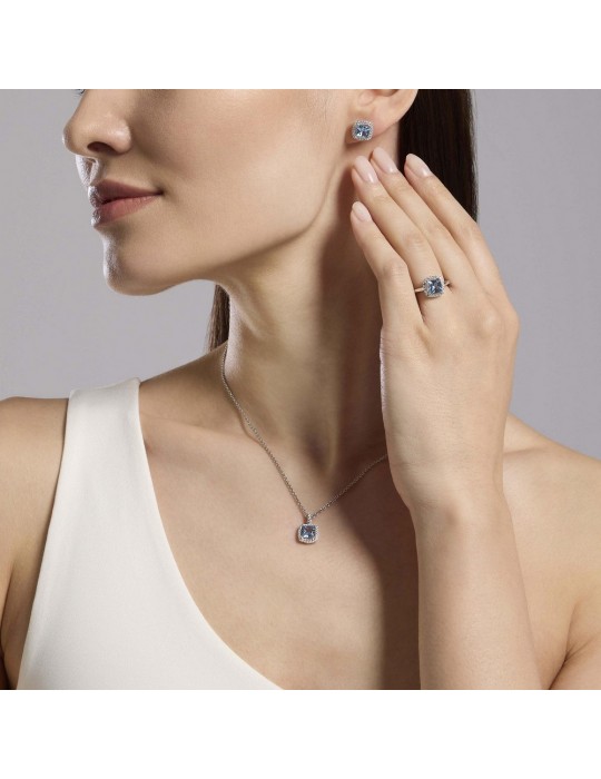 MABINA - COLLANA COOL OR RETRO PRINCESS AZZURRO