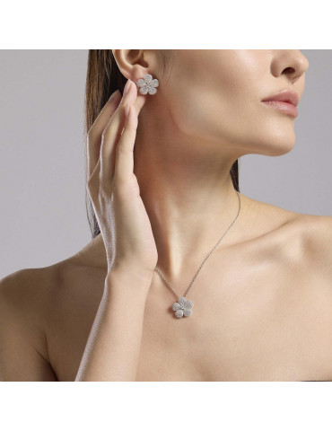 MABINA - COLLANA MALEDETTA PRIMAVERA CON FIORE