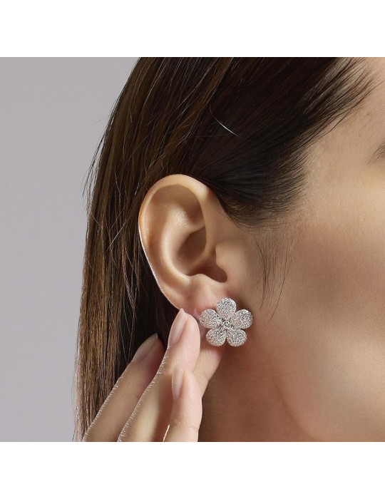 MABINA - ORECCHINI MALEDETTA PRIMAVERA FIORE