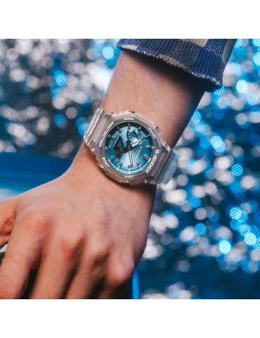 CASIO - G-SHOCK CLASSIC SERIE GA-2100 AZZURRO