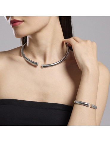 KIDULT - BRACCIALE STYLE 13 TUBOGAS SILVER  831053