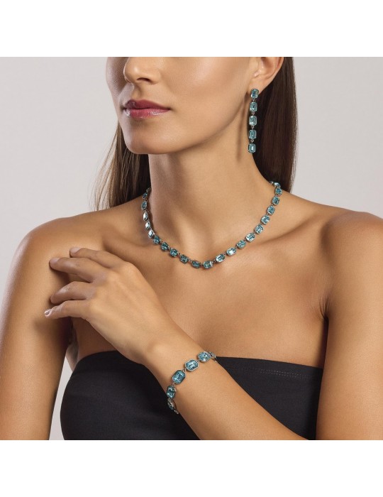 KIDULT - GIROCOLLO STYLE 01 CON CRISTALLI AZZURRI