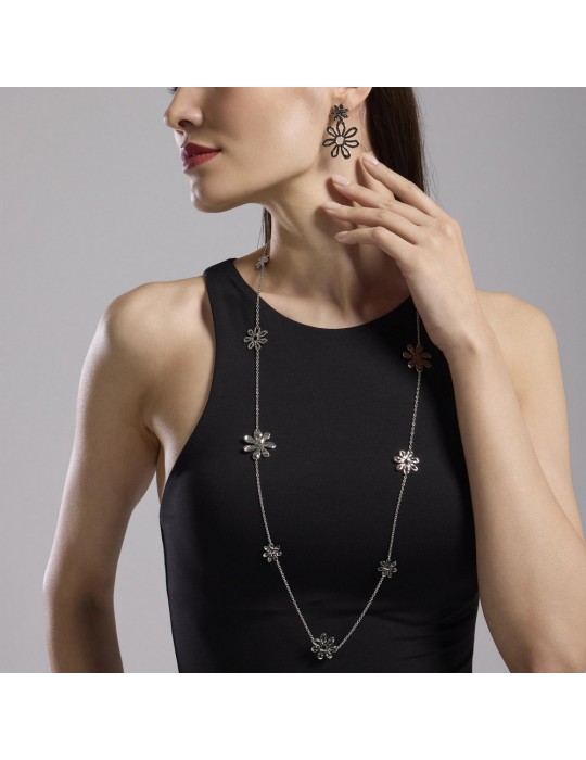 KIDULT - GIROCOLLO STYLE 16 CON FIORI - 851038