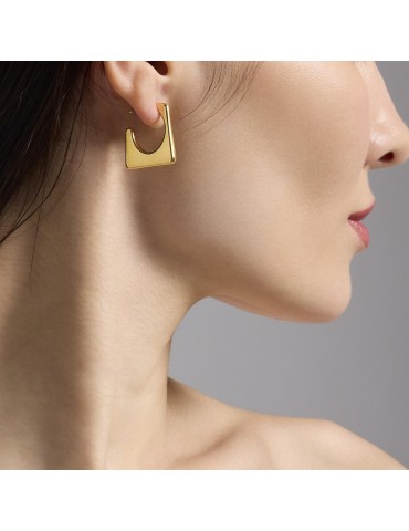 KIDULT - ORECCHINI A LOBO STYLE 09 GOLD - 861047