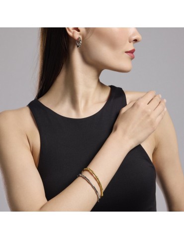 KIDULT - ORECCHINI BAMBÙ STYLE 20 SILVER - 861053