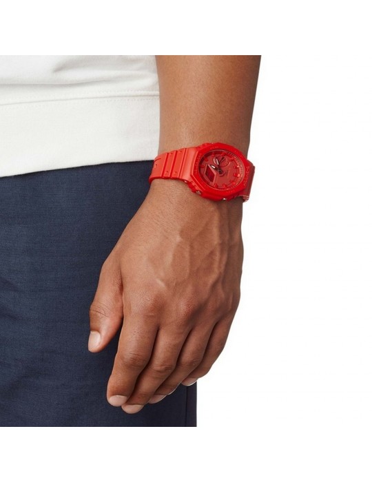 CASIO - G-SHOCK CLASSIC SERIE GA-2100 FULL RED