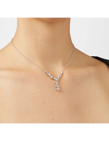 CHIARA FERRAGNI - COLLANA HEART Y WHITE - J19AXD15