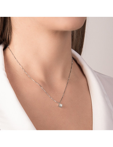 MIRCO VISCONTI - COLLANA PUNTO LUCE ORO E DIAMANTI