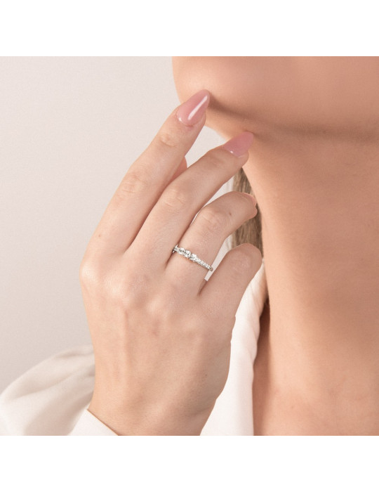 MIRCO VISCONTI - ANELLO TRILOGY CON DIAMANTI II86