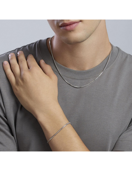 MABINA - BRACCIALE CATENA GRECA - 534094