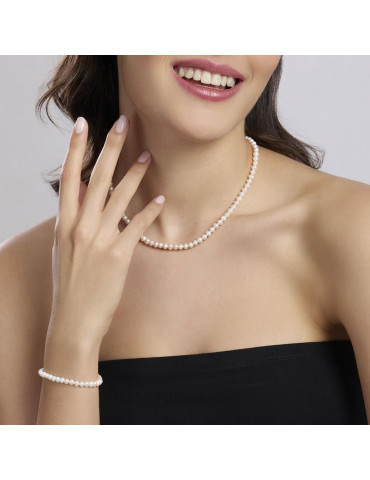 MABINA - BRACCIALE LOUISE CON PERLE COLTIVATE