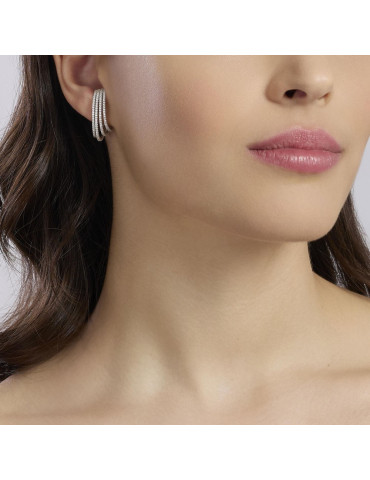 MABINA - ORECCHINI COLPO DI FULMINE CON ZIRCONI