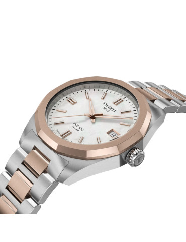 TISSOT - SOLOTEMPO PRC 100 SOLAR BICOLOR LADY