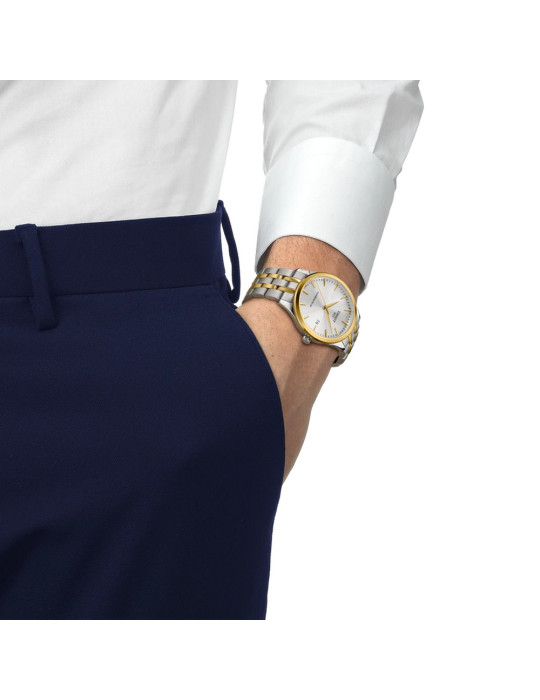 TISSOT - OROLOGIO CLASSIC DREAM BICOLOR SILVER