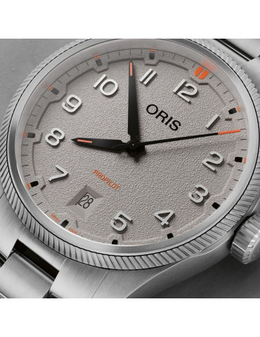 ORIS - OROLOGIO PROPILOT DATE GESSO 0173378054163