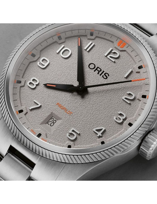 ORIS - OROLOGIO PROPILOT DATE GESSO 0173378054163