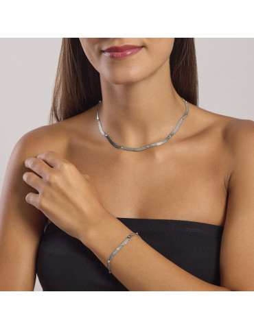 KIDULT - GIROCOLLO STYLE 04 CATENA SILVER - 851012