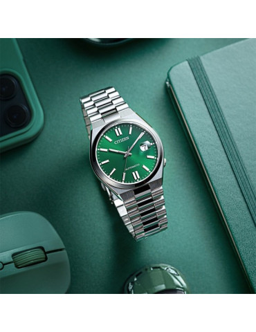 CITIZEN - OROLOGIO AUTOMATICO TSUYOSA VERDE
