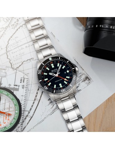 MIDO - DIVER OCEAN STAR GMT NERO - M0266291105100