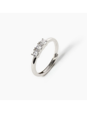 MABINA - ANELLO TRILOGY 3-CHIC SILVER - 523251