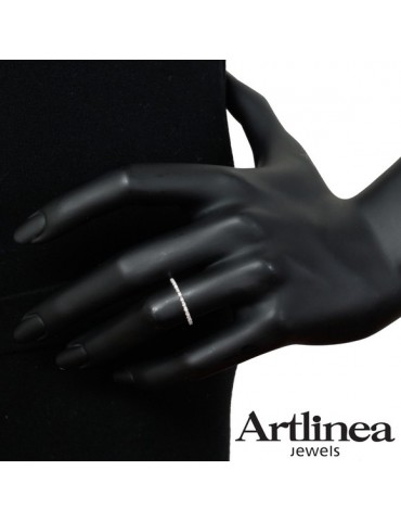 ARTLINEA - ANELLO COLLEZIONE LUCE CON DIAMANTI