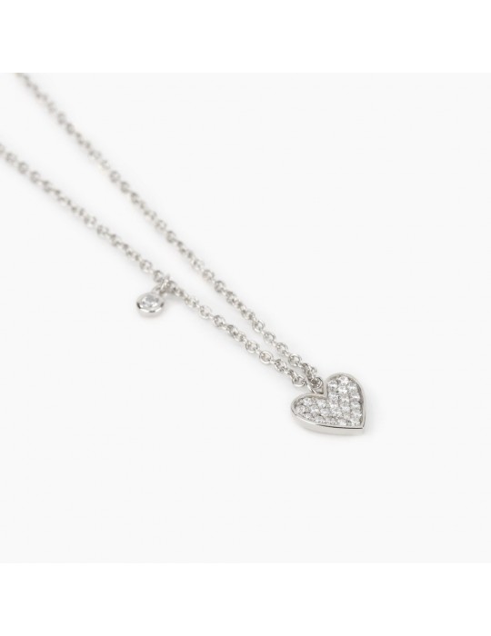 MABINA - COLLANA IN ARGENTO ONE LOVE - 553286