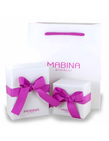MABINA - ANELLO CON RUBINO SINTETICO - 523211