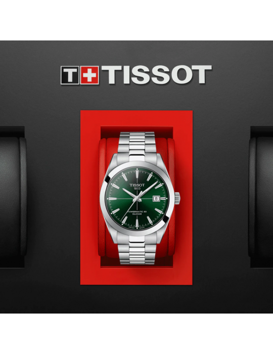 TISSOT - GENTLEMAN POWERMATIC 80 SILICIUM VERDE