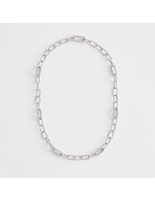 MABINA - COLLANA RUE MADAME SILVER - 553423