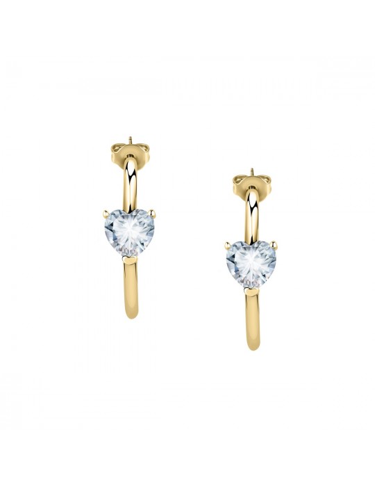 CHIARA FERRAGNI - ORECCHINI DIAMOND HEART GOLD