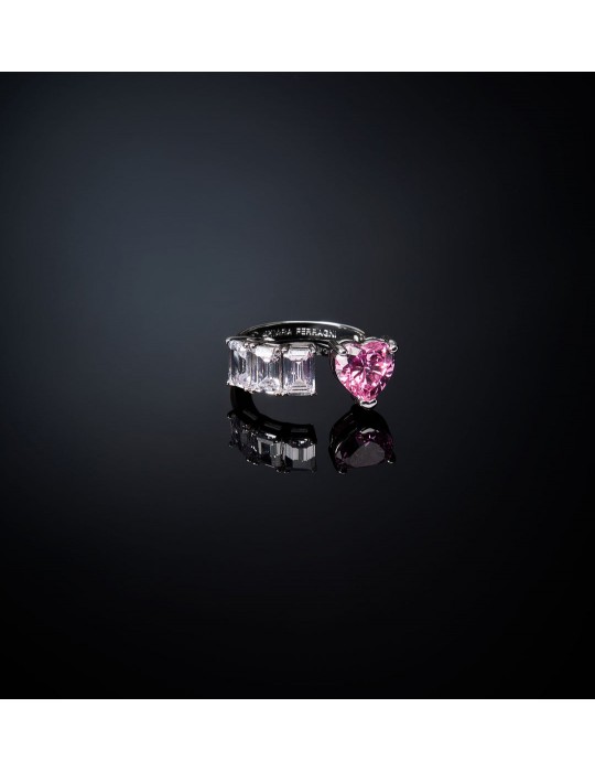 CHIARA FERRAGNI - ANELLO FIRST LOVE PINK APERTO