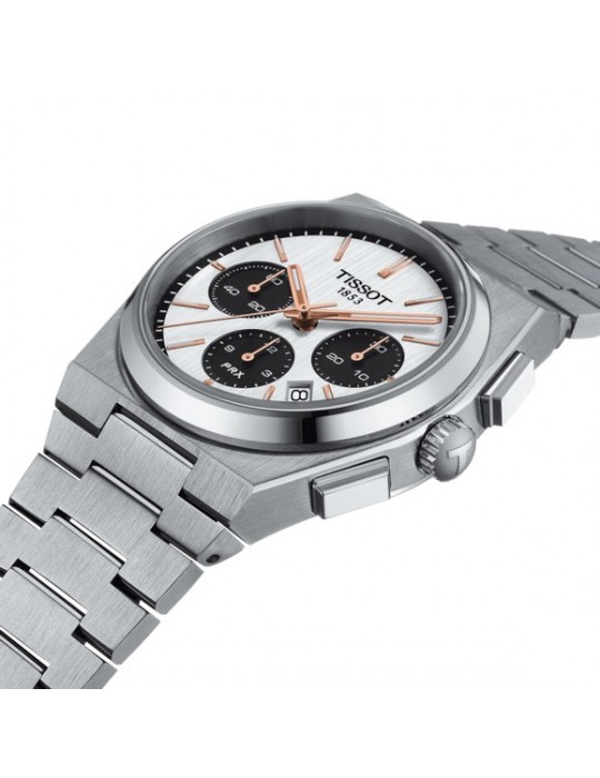 TISSOT - PRX AUTOMATIC CHRONOGRAPH WHITE