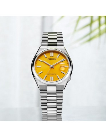 CITIZEN - OROLOGIO AUTOMATICO TSUYOSA ORANGE