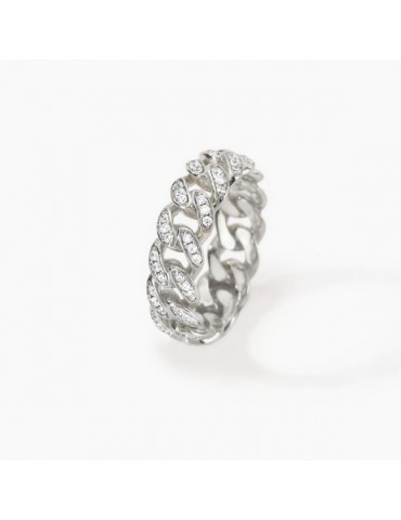 MABINA - ANELLO IN ARGENTO GROUMETTE - 523134