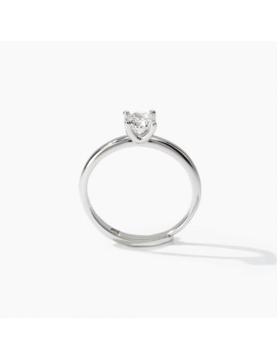 MABINA - ANELLO ARGENTO E ZIRCONE SOLITAIRE 523175