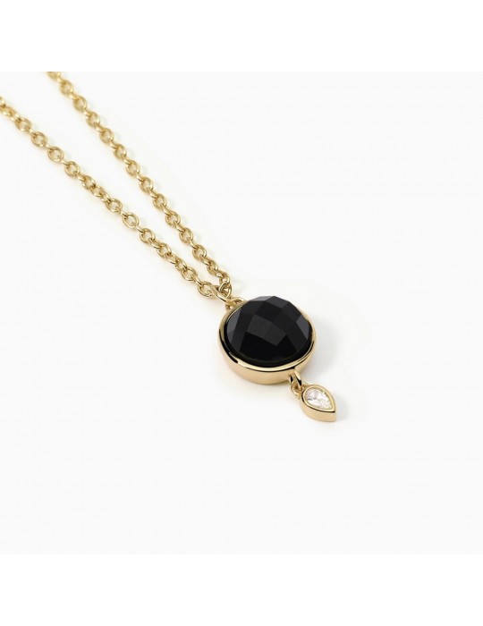MABINA - GIROCOLLO COLETTE CON AGATA NERA - 553535