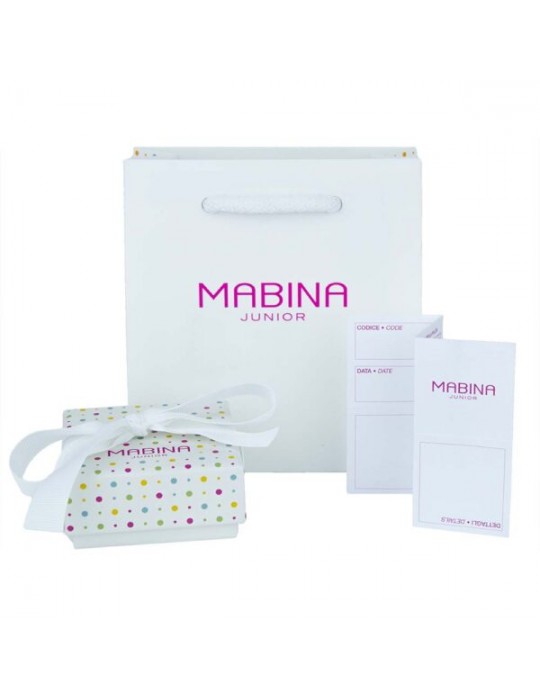 MABINA - ORECCHINI NON TI SCORDAR DI ME FIORE GOLD