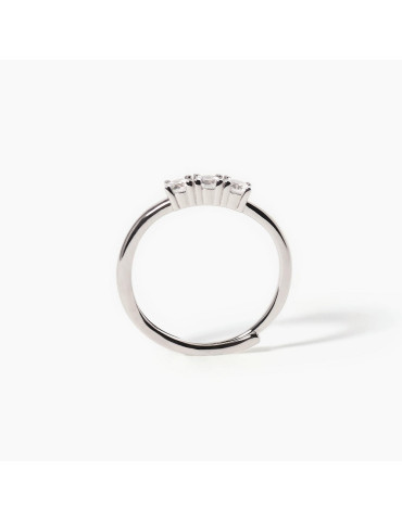 MABINA - ANELLO TRILOGY 3-CHIC SILVER - 523251