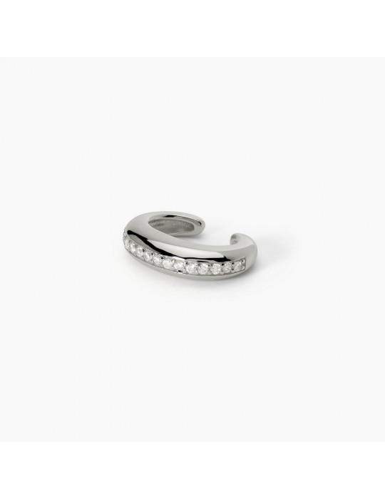 MABINA - ORECCHINO EAR CUFF CON ZIRCONI CUFFMANIA