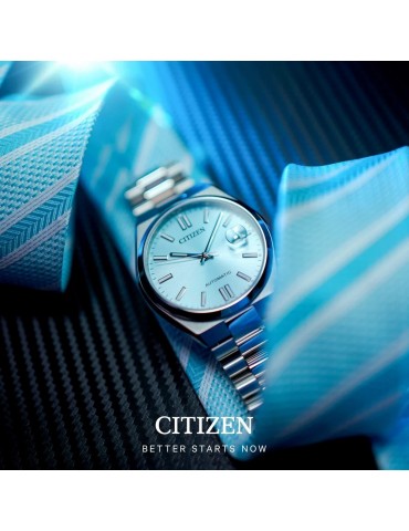 CITIZEN - OROLOGIO AUTOMATICO TSUYOSA TURCHESE