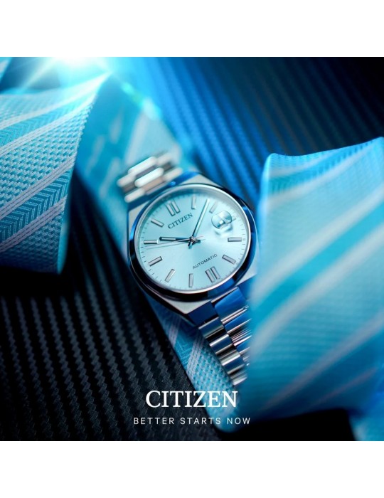 CITIZEN - OROLOGIO AUTOMATICO TSUYOSA TURCHESE