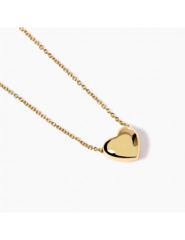 MABINA - COLLANA FEELING CON CUORE DORATO - 553741