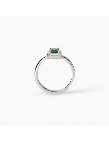 MABINA - ANELLO COOL OR RETRO VERDE - 523451