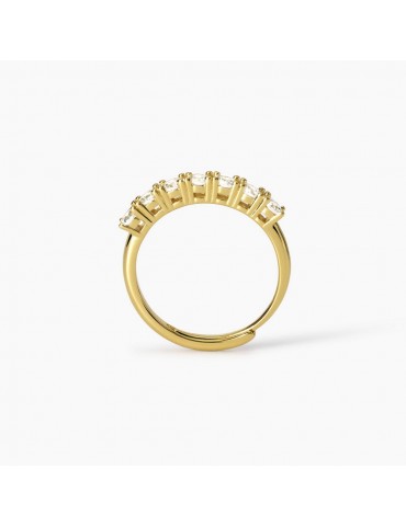 MABINA - ANELLO VERETTA SEVENTIES GOLD - 523458
