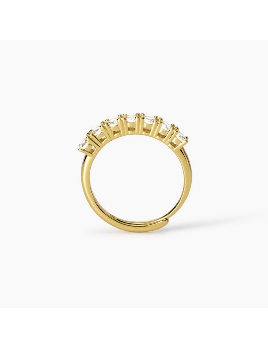 MABINA - ANELLO VERETTA SEVENTIES GOLD - 523458